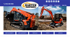 Desktop Screenshot of harterequipment.com