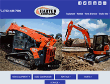 Tablet Screenshot of harterequipment.com